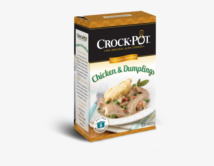 Close - Crock Pot Delicious Dinners, Chicken & Dumplings, transparent png #4103739