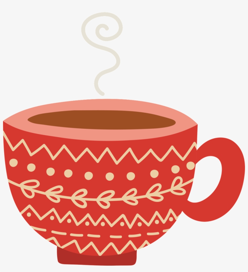Christmas Cup Christmas Cartoon Transparent - 杯子 卡通, transparent png #4103810