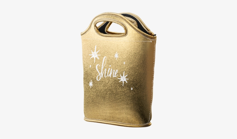 Venti Metallic Neoprene Lunch Bag - Lunch Boxes & Totes, transparent png #4104171