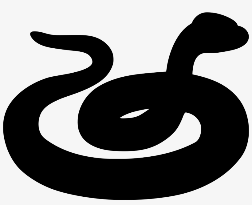 Download Png - Snake Silhouette Jpg, transparent png #4104255