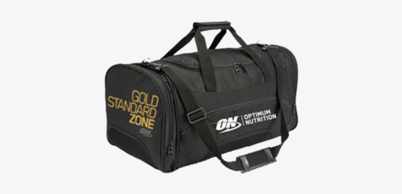 Optimum Nutrition Gold Standard Zone Kit Gym Travel - Optimum Nutrition Kit Bag Gold Standard Zone, transparent png #4104365