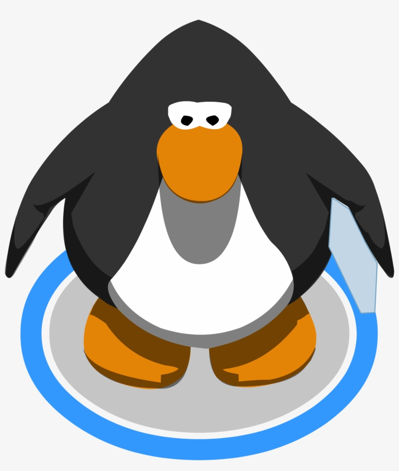 Laptop In-game - Club Penguin Penguin Sprite, transparent png #4104719