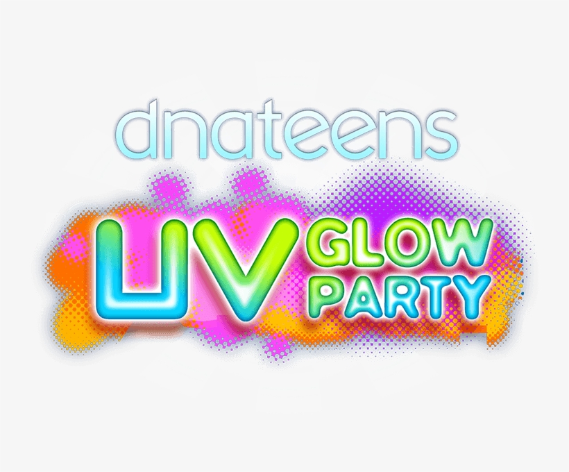 Uv Glow Party - Graphic Design, transparent png #4104796