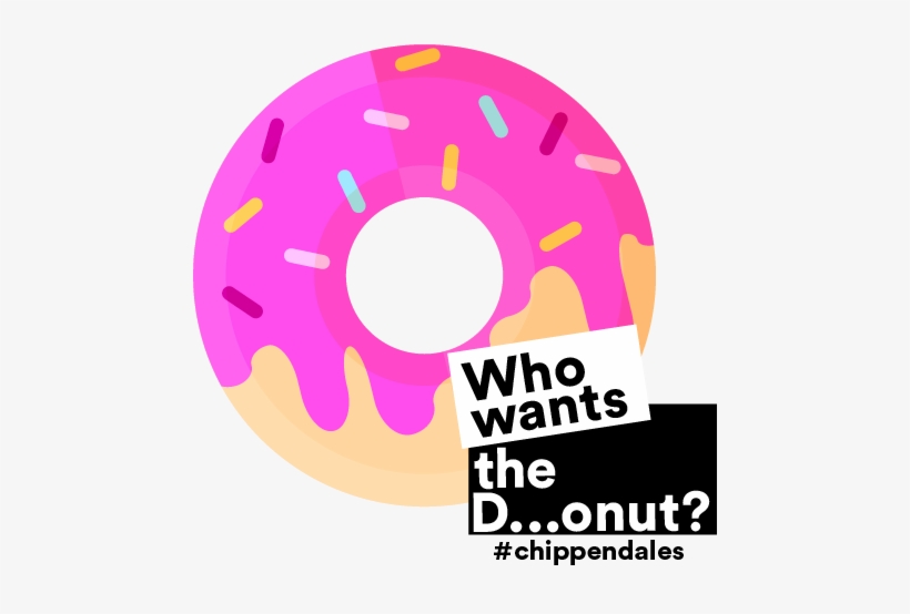 Chippendonut - Single Wing Creative, transparent png #4104799