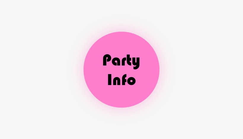 Glow Putt Party Button - Party, transparent png #4104846