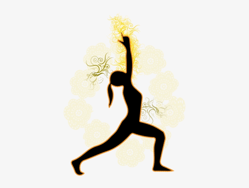 Warrior 1 Yoga Pose - Solar Plexus Yoga Postures, transparent png #4104851