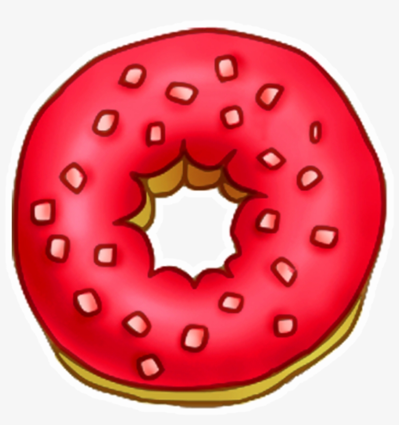 Blue/pink Donut - Circle, transparent png #4104924