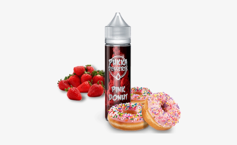 Pink Donut By Pukka Juice - Garden Plant 1000 Big Strawberry Seeds Gift Bonsai, transparent png #4105003