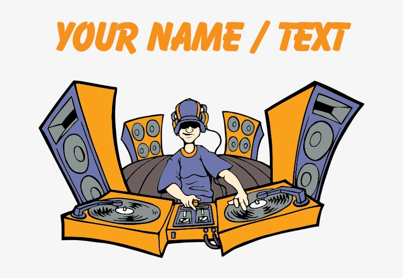 Favorite - Dj Booth Cartoon, transparent png #4105029