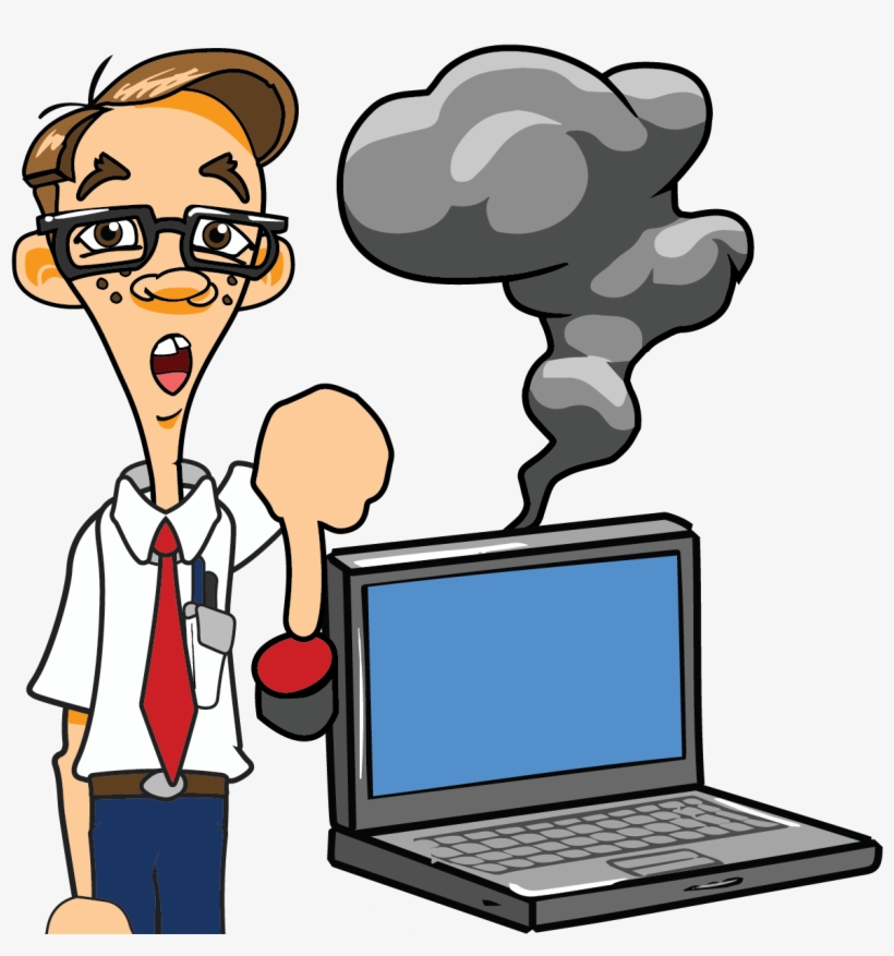 Anti-theft & Remote Wipe Software Sacramento - Girl Computer Technician Cartoon, transparent png #4105060