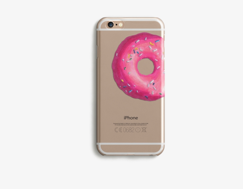 Transparent Pink Sprinkles Doughnut Case - Twenty One Pilots Self Titled Phone Case, transparent png #4105265