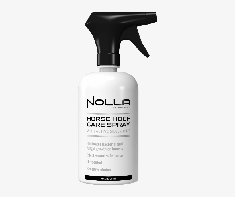 Horse Hoof Care Spray Bottle - Horse, transparent png #4105372