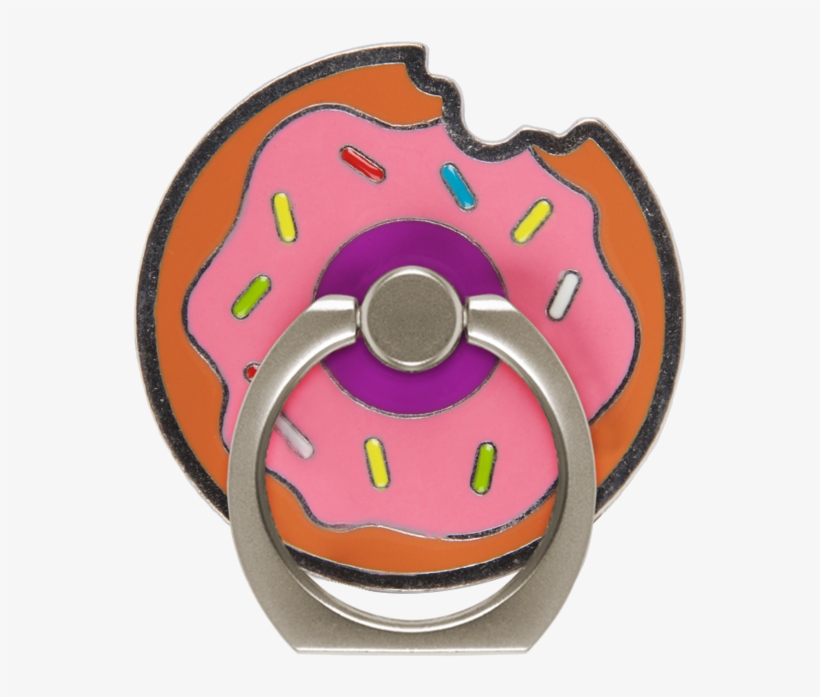 Donut Phone Ring - Mobile Phone, transparent png #4105430