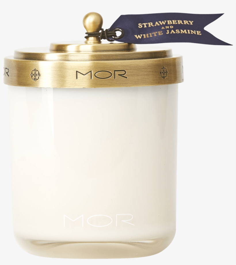 Shfc01 Scented Home Library Strawberry And White Jasmine - Mor Petite Candle, transparent png #4105761