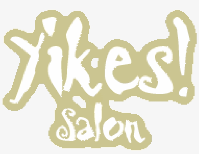 Yikes Salon - Calligraphy, transparent png #4105796