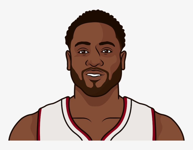 Dwyane Wade Has Scored The Most Points In A Game By - Hassan Whiteside Cartoon, transparent png #4106265