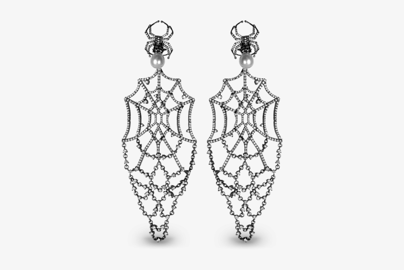 Earrings With White Pearls - Jewellery, transparent png #4106398