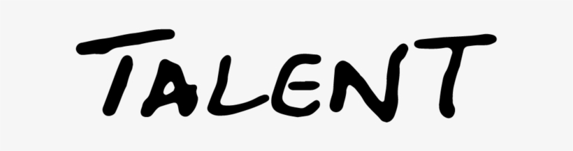 Talent - Calligraphy, transparent png #4106494