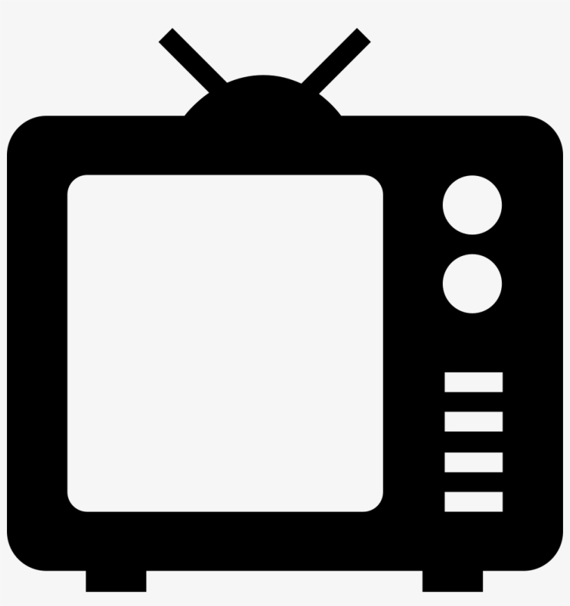 Tv Television Tube - 电视 图标, transparent png #4106553