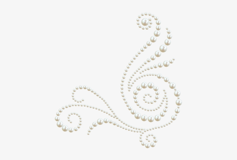 String Of Pearls Png Download - Desenho De Perolas Png, transparent png #4106784