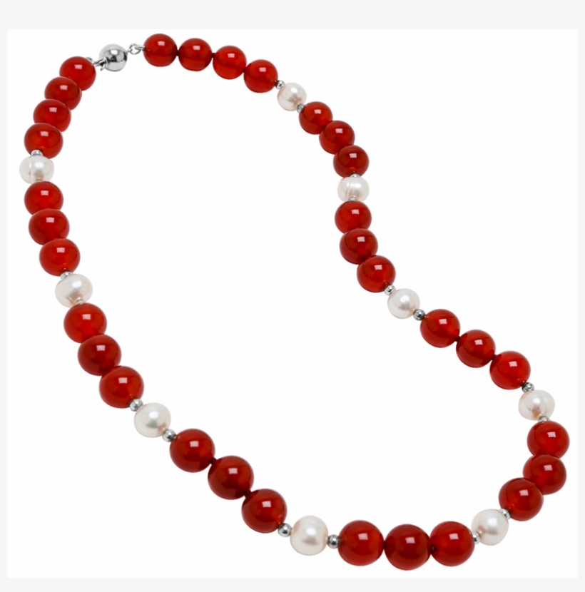 Genuine Opaque Stones And Fresh Water Cultured White - Silver, transparent png #4107071