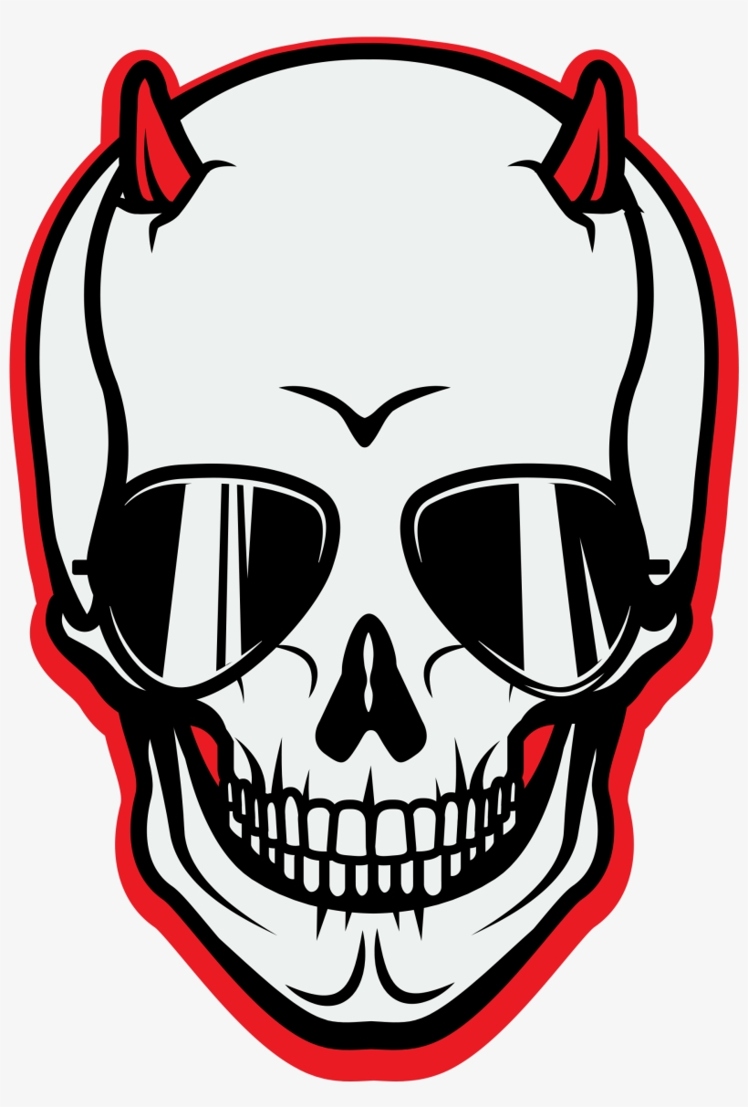 Real Rocker Red Ale - Skull, transparent png #4107078