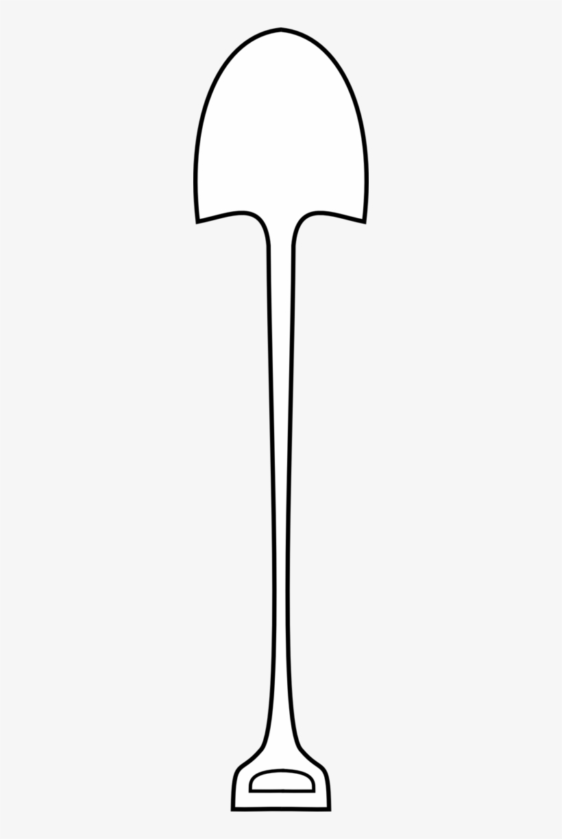 Simple Shovel - Darkness, transparent png #4107207