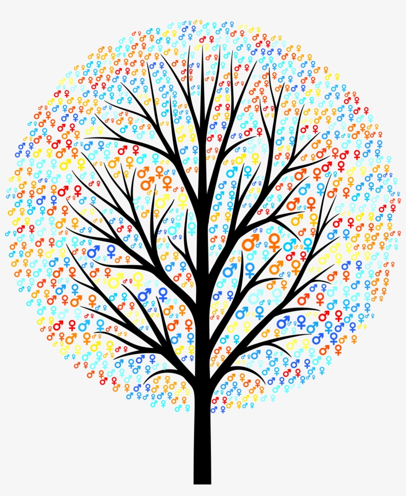 This Free Icons Png Design Of Gender Symbols Tree, transparent png #4107539