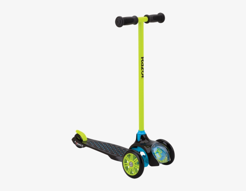 Razor T3 Scooter - Green, transparent png #4107615