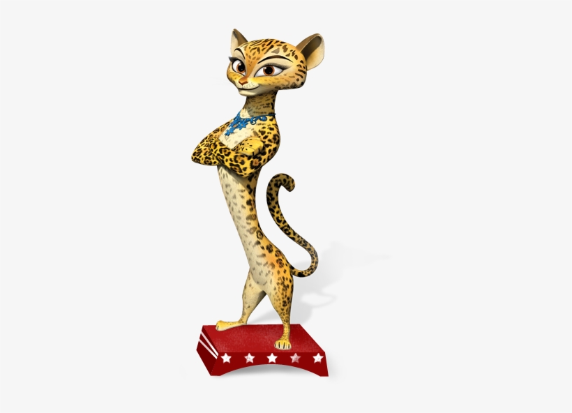 Gia - Madagascar 3 Europe's Most Wanted Gia, transparent png #4107760