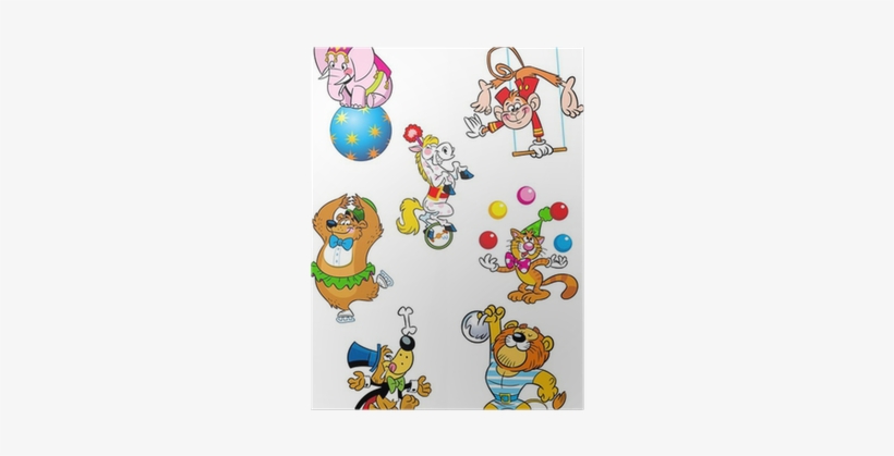 Animali Circo Cartoni, transparent png #4107869