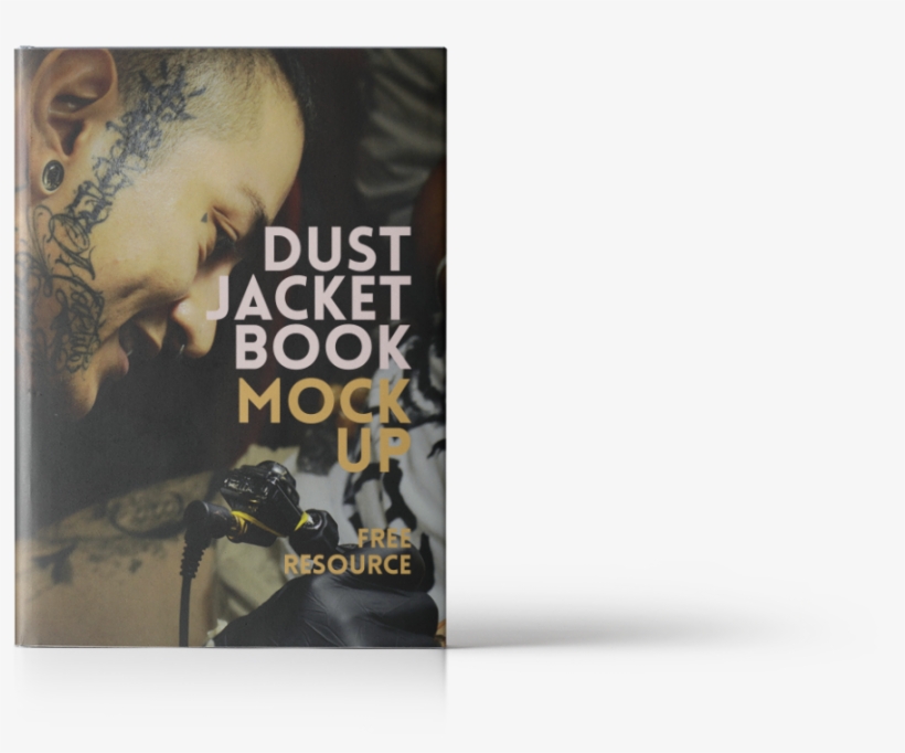 Dust Jacket Book Mockup Vol5 - Album Cover, transparent png #4108261