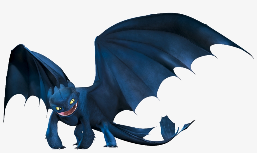 Night Fury 02 - Train Your Dragon Night Fury, transparent png #4108494