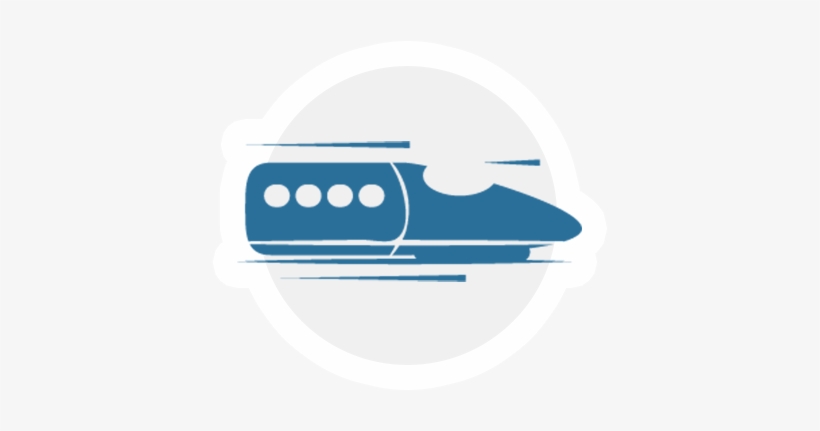 Start Exploring Japan - Bullet Train Vector Transparent, transparent png #4108517