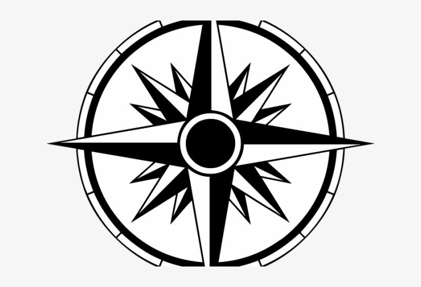 Compass Clipart Four - Nautical Compass Png, transparent png #4108640