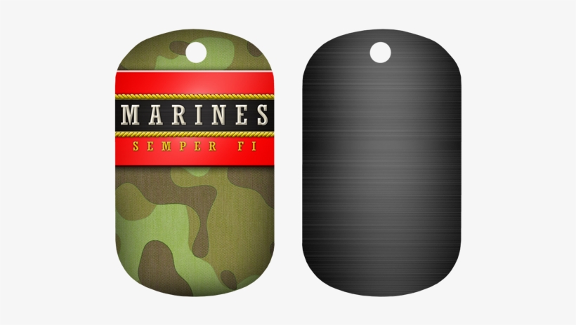 More Views - Marines Military Dog Tag Bottle Opener, transparent png #4108820