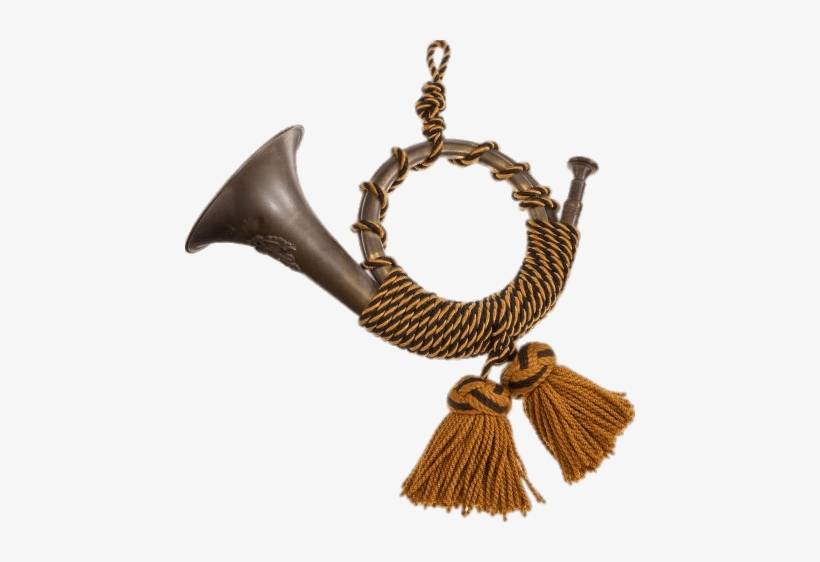 Cuerno Postal Con Franjas - Brass Instrument, transparent png #4109002