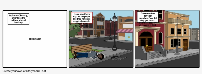 Poverty In Aukland - Storyboard, transparent png #4109005