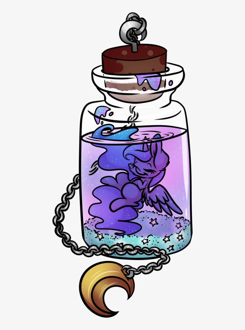 Absurd Res, Artist - Mlp Bottle Luna's, transparent png #4109413