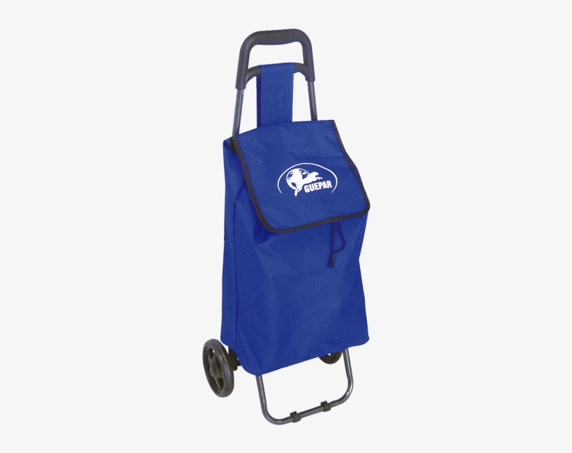 Carrinho De Compras G6 Lona Azul 25kg Guepar - 6 Roue Caddie Course, transparent png #4109451