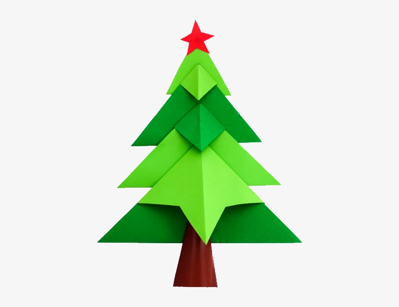 Arbol De Navidad - Choinka Z Papieru Dla Dzieci, transparent png #4109483