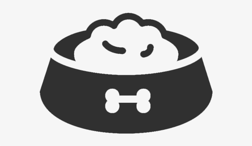 Icono Comida Perro Adiestramiento - Dog Food Bowl Clipart, transparent png #4109759