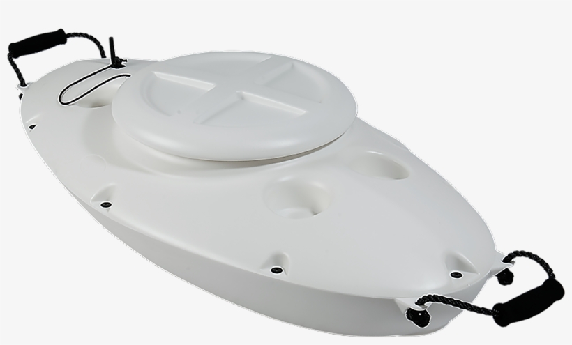 Creek Kooler 30 Quart Floating Cooler-white - White Cooler, transparent png #4109918