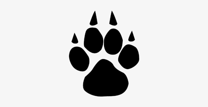 Huella De Oso Logo 2 By Courtney - Coyote Paw Print, transparent png #4110025