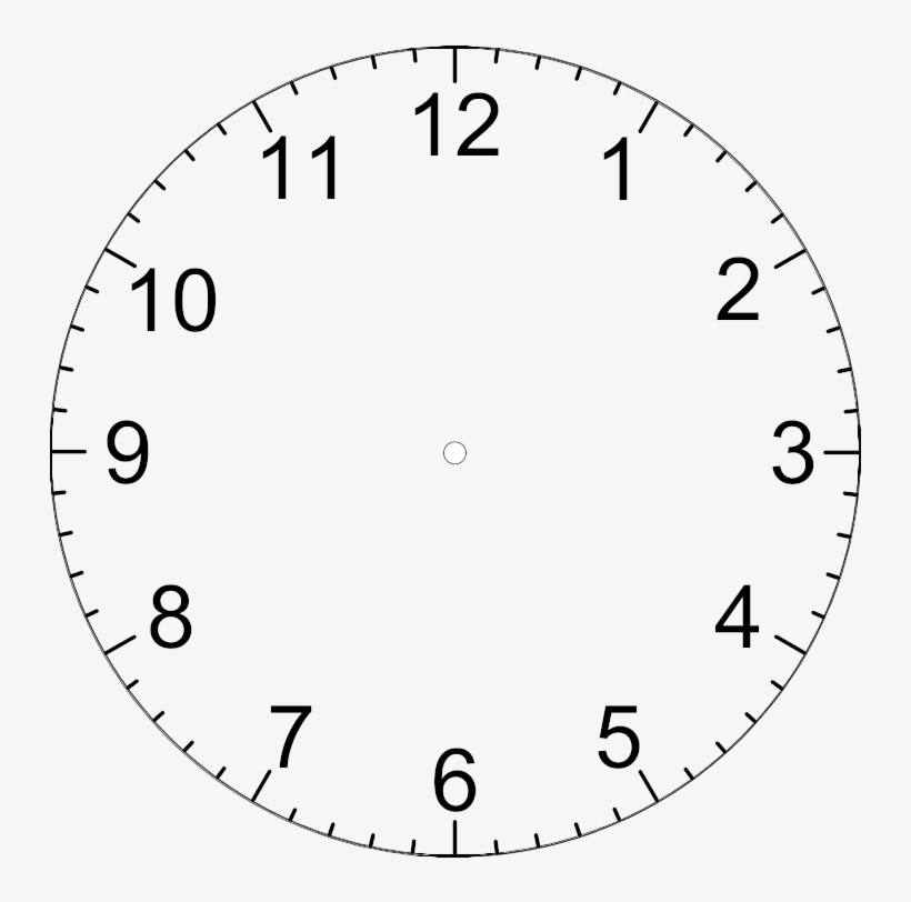 Clock Numbers Papirio