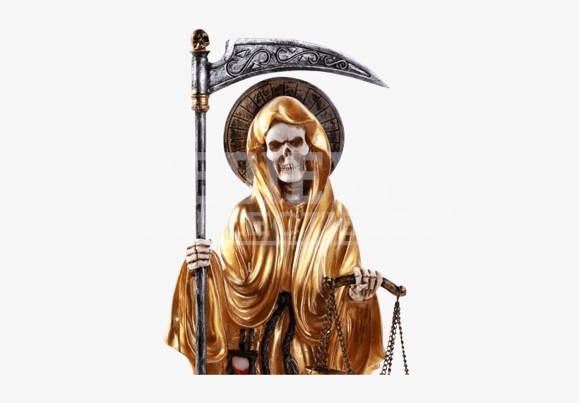 Item - Santa Muerte Saint Of Holy Death Standing Religious, transparent png #4110642