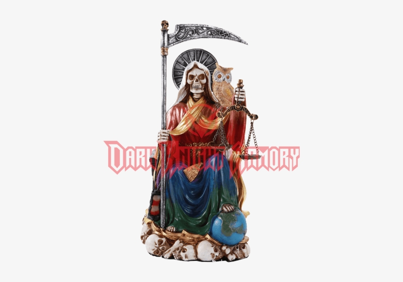 Santa Muerte Statue, transparent png #4110747