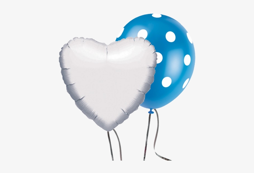 Arreglo Globos De 18" Inflados Con Helio - Blue, transparent png #4110818
