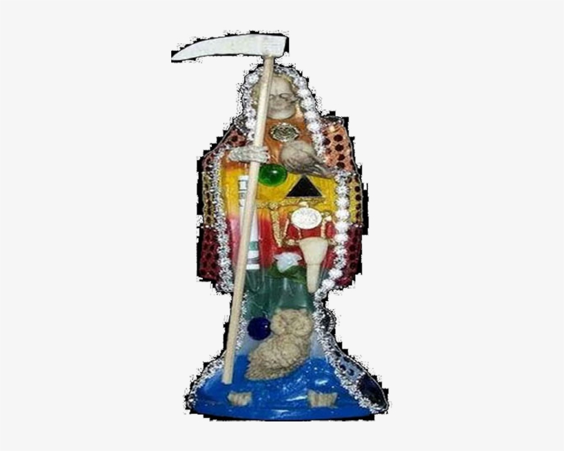 The Multicolored Santa Muerte Is Used For When Ones - Illustration, transparent png #4110883