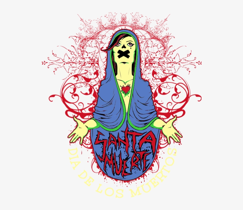 Santa Muerte, transparent png #4110970